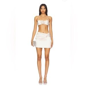 NWT More to Come Paula Skirt in Champagne, top is missing, size M